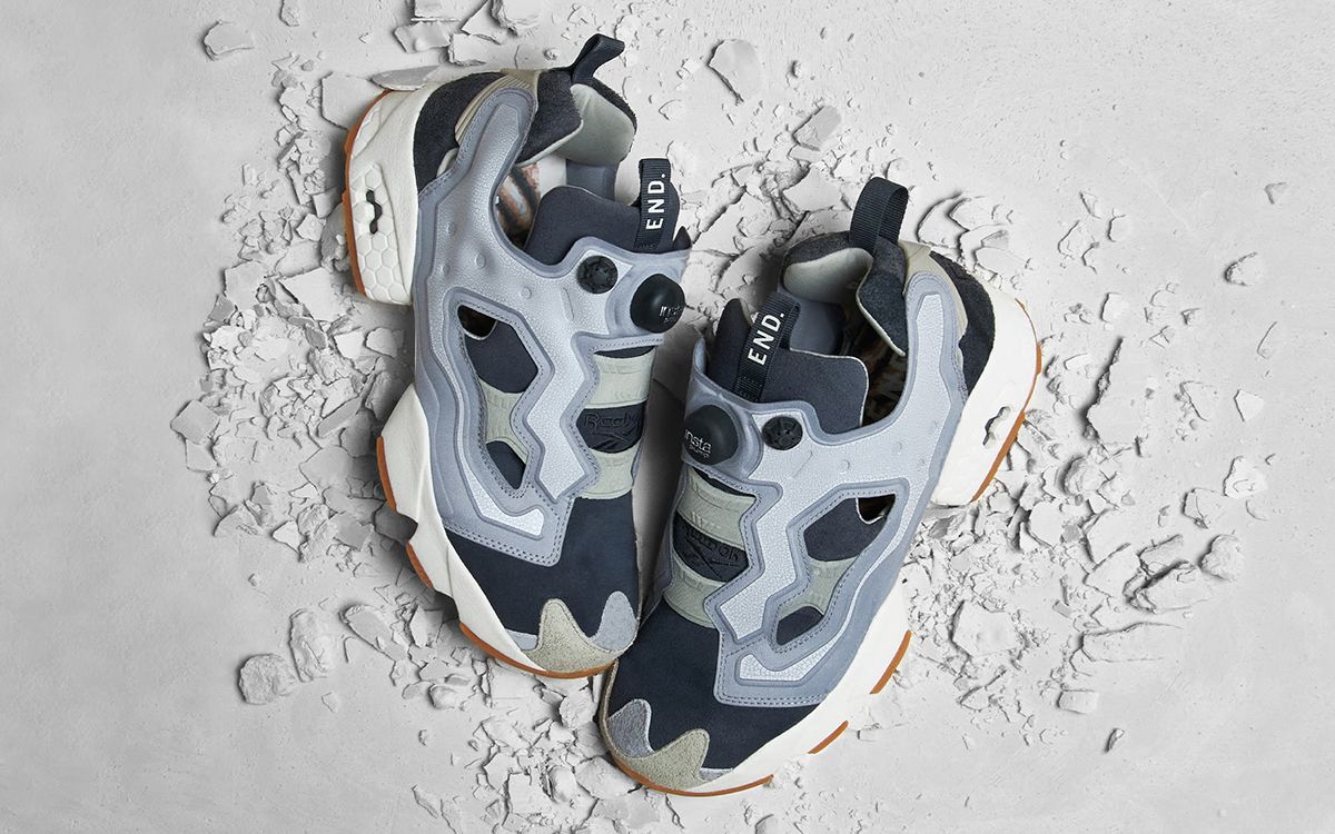 END x Reebok Instapump Fury “Fossil” Pack Releases This Week 