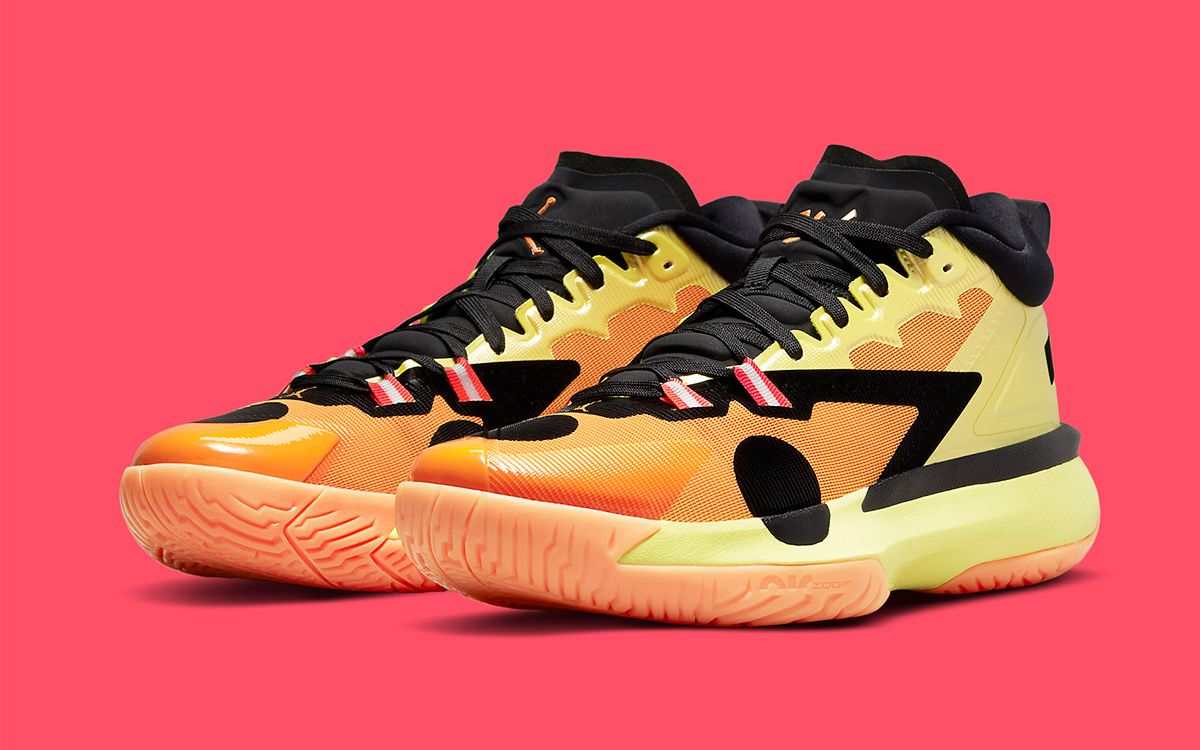 Zion Williamson's Jordan Z Code Appears in New Orange