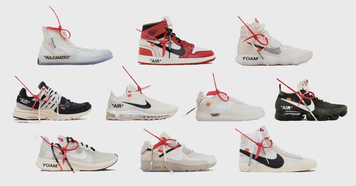 Nike address the cancellation of the OffWhite “The Ten” collection