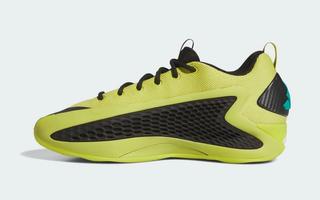 anthony edwards adidas ae 1 low preloved lime 4