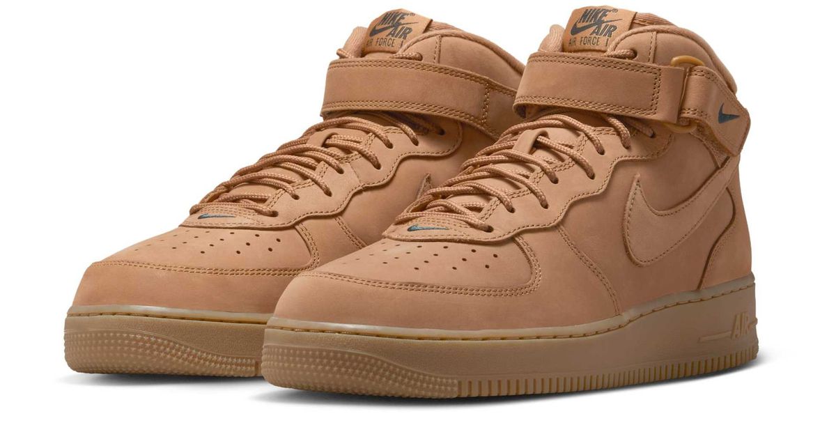 Nike Re-Ups the Air Force 1 Mid “Flax” for Another Fall Run | House of ...