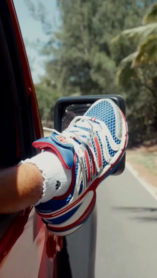 Sneaker Room's Puerto Rico-inspired adidas AdiStar Control 5 collaboration.