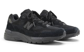 Stealth Mode: New Balance 992 Appears in All-Black Construction