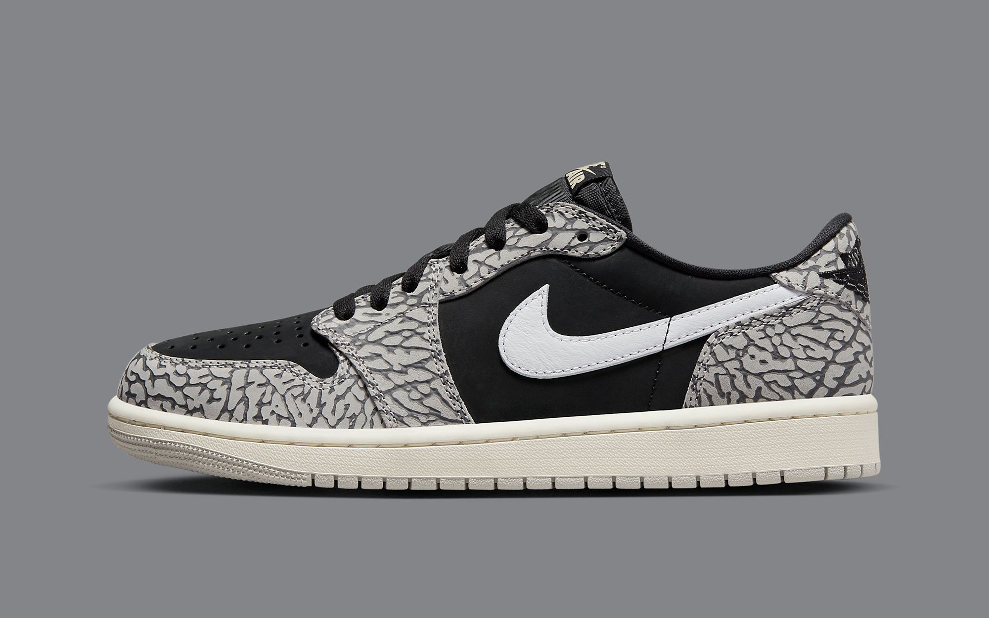 Official Images // Air Jordan 1 Low OG “Elephant” | House of Heat°