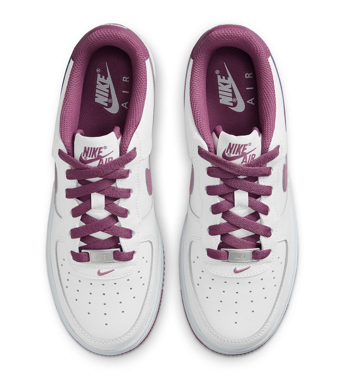 nike air force 1 white bordeaux