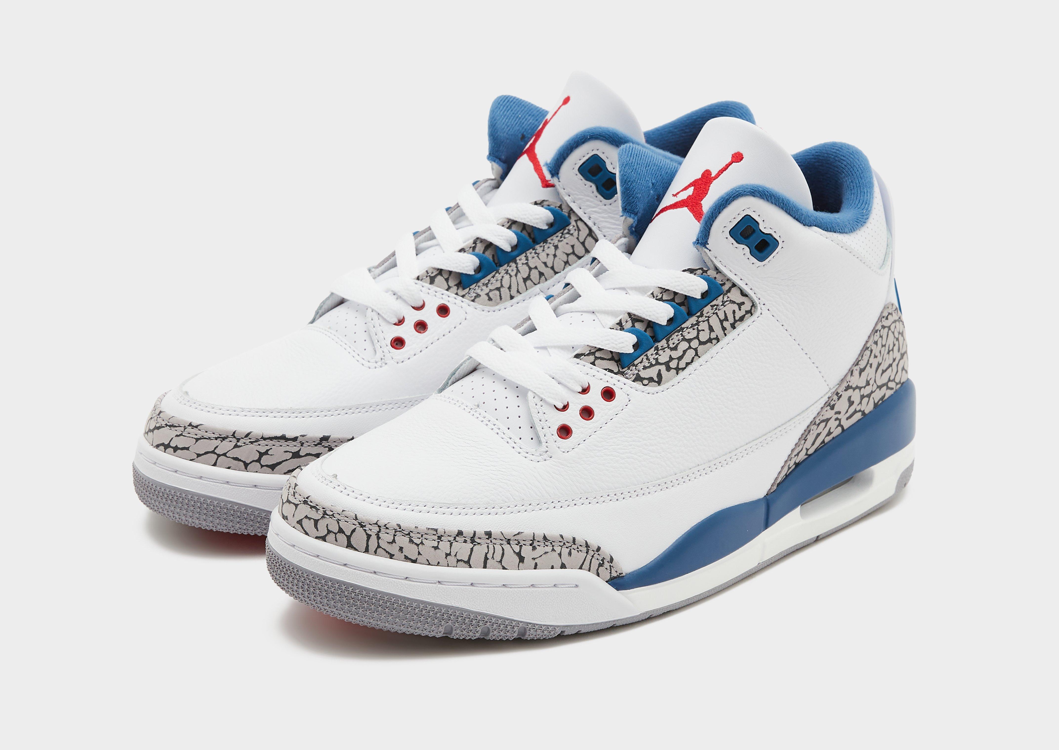 Air Jordan 3 OG "True Blue" collection.