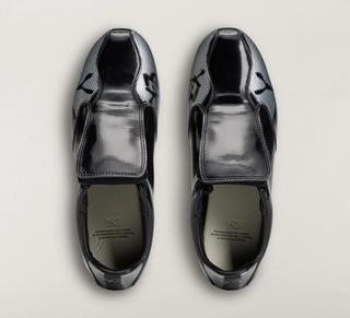 CHITO x adidas Y-3 F50 TUNIT AOP "Black/Silver" (SKU: KH6855). Photo via adidas.