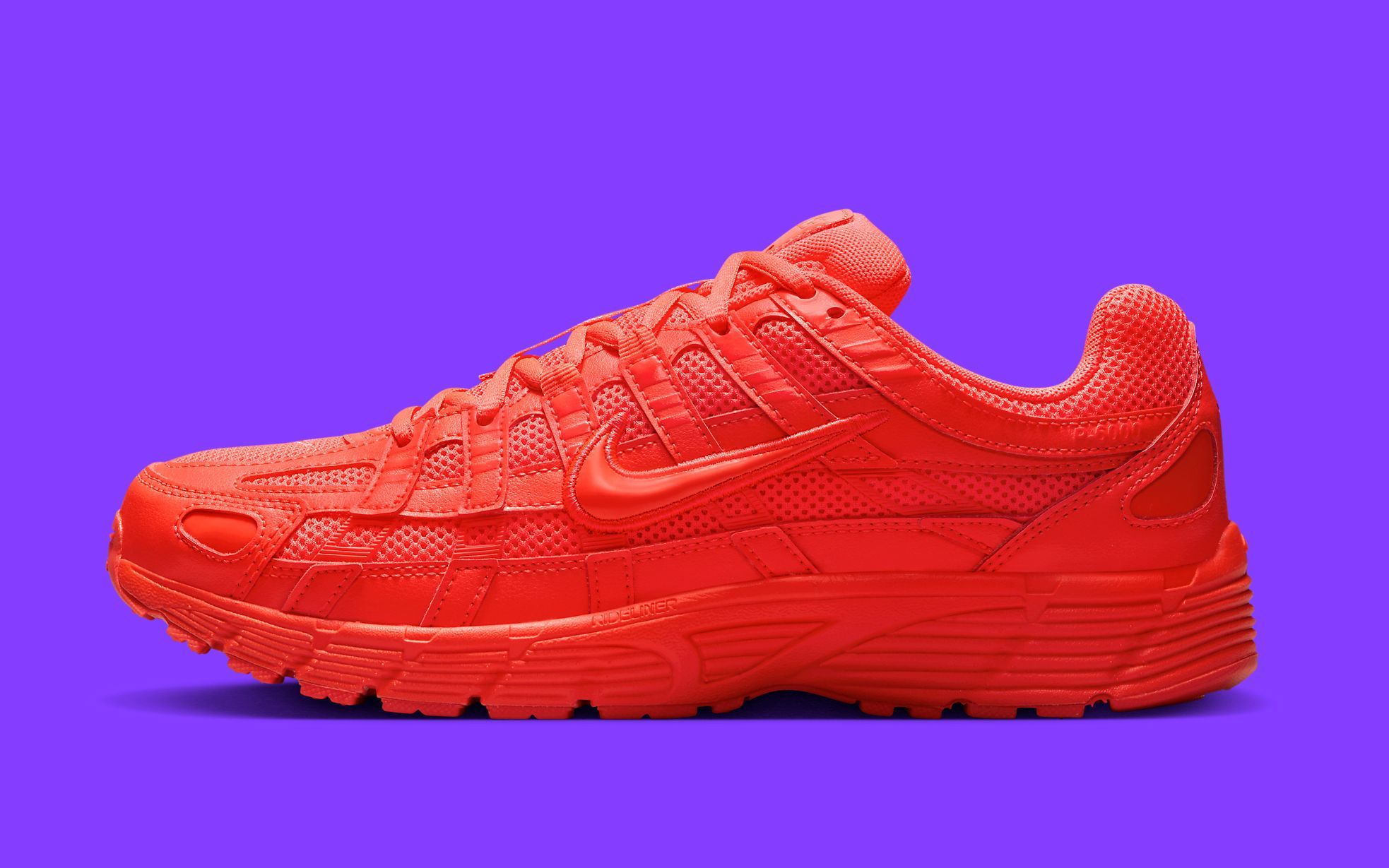 Bold 'Bright Crimson' Animates the nike code P-6000