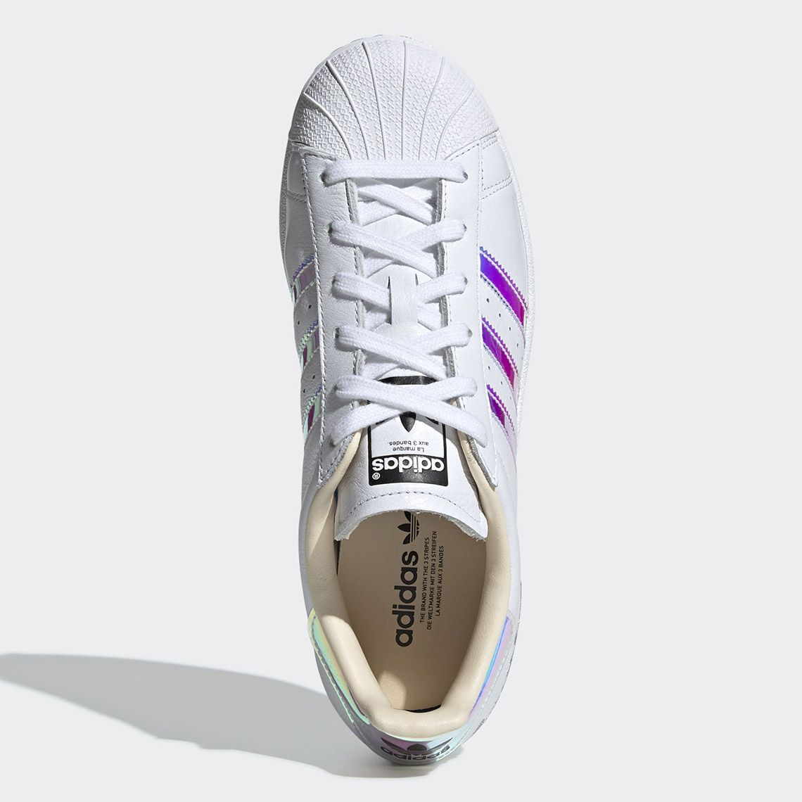 The Iconic Stan Smith and Superstar Arrive with Iridescent