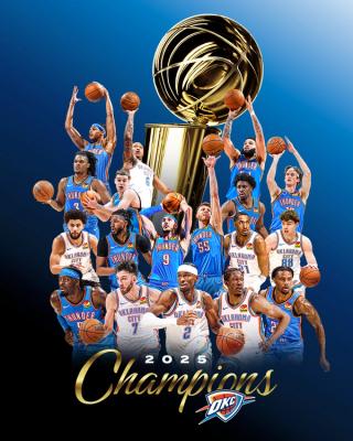 Oklahoma City Thunder Clinch First-Ever NBA Championship