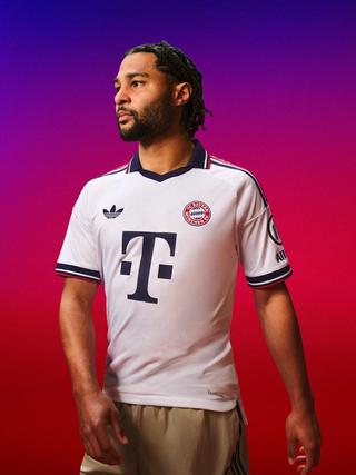 Bayern Munich 26/27 Away Jersey. Photo via adidas.