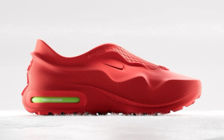 Nike Air Max 1000 "Red/Atomic Green" 3D-printed shoe by Zellerfeld.