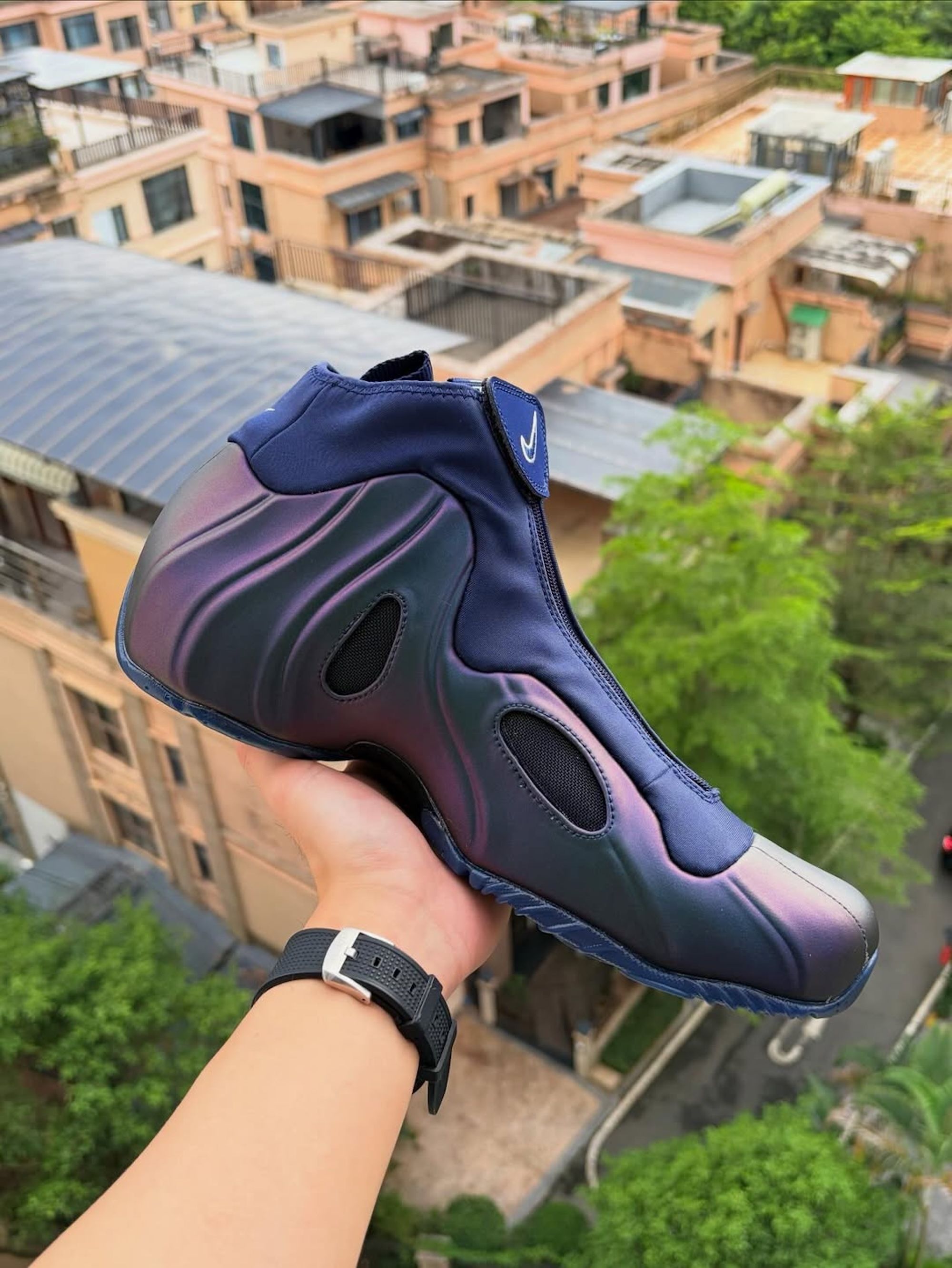 k*n様 flightposite Nike Flightposite 'Dark Neon Royal & Black' Release Date. Nike SNKRS