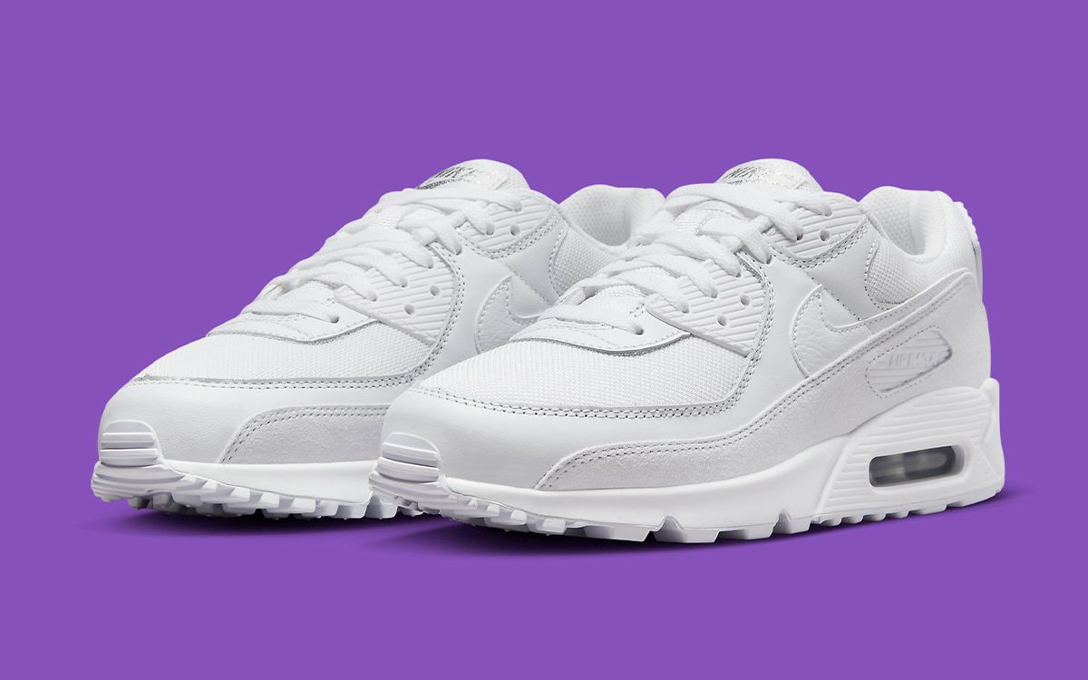 Nike Revamp the Air Max 90 “Triple White” in Multiple Materials