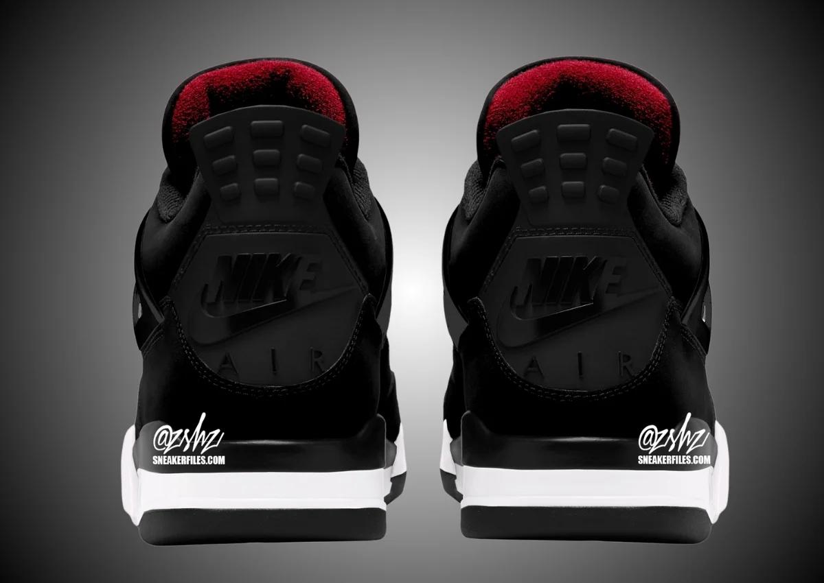 Air Jordan 4 "Bloodline" Mock-Up via Sneaker Files. 