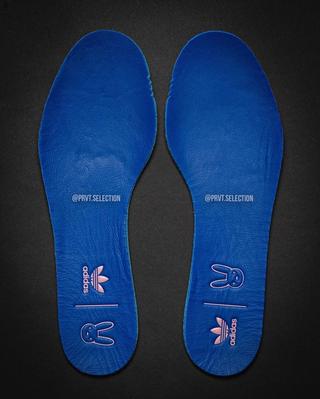 bad bunny adidas campus black blue nylon 10