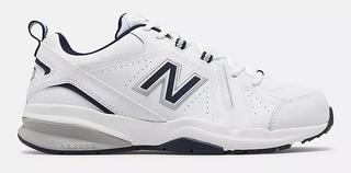 New Balance 608v5 "White/NB Navy" (SKU: MX608WN5). Photo via New Balance.