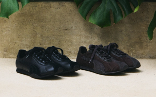 Kith Women's PUMA H-Street sneaker collabs in "Black" and "Espresso" colors.