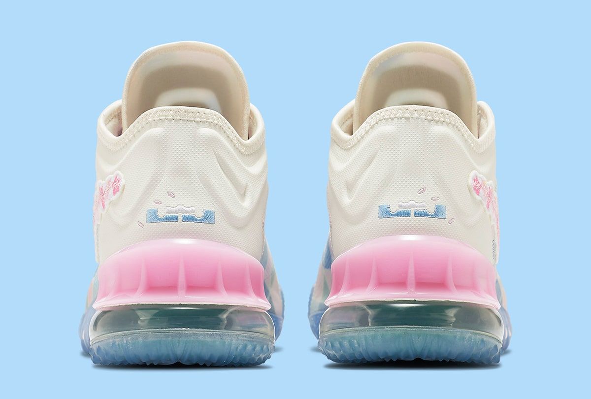 Official Images // atmos x Nike LeBron 18 Low “Sakura” | House of
