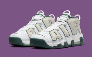 Official Images // ebay nike Air More Uptempo “Vintage Green”
