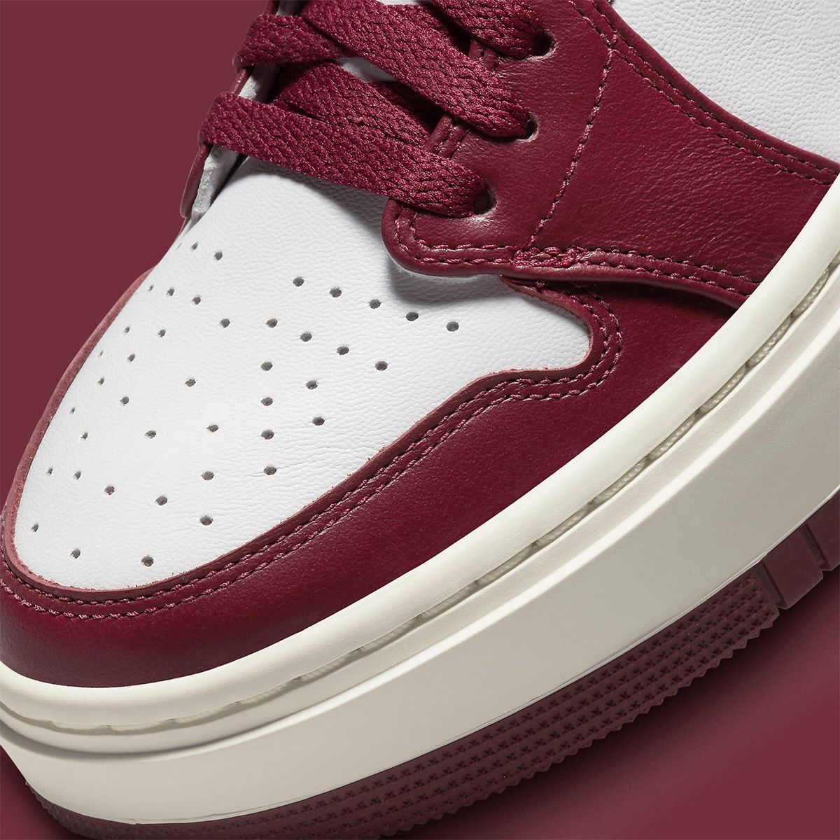 Nike Air Jordan on sale 1 Elevate Low Dark Beetroot DH7004-161 Women 8.5 NOLID