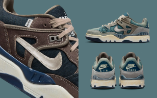 "Olive Grey" & "Enigma Stone" Nike Air Force 3 Low collabs by Levi's and NIGO.