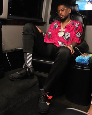 Fabolous in the Off White x Nike Air Presto