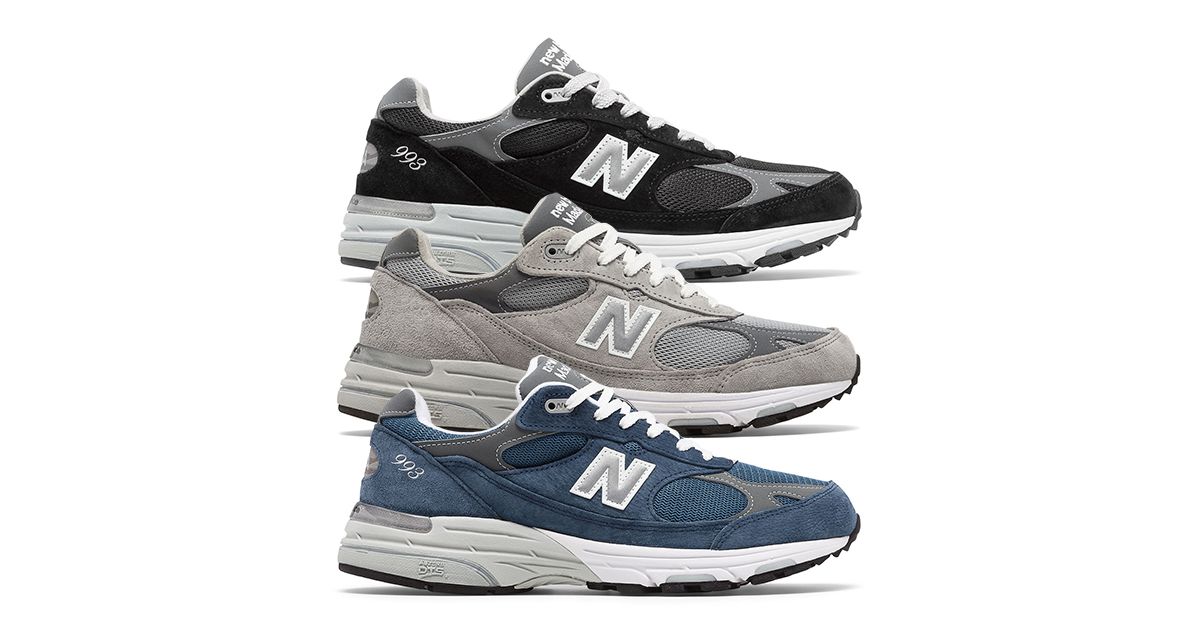 New Balance Just Re-Upped Three Steve Jobs-Staple Colorways of the 993 ...