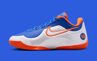 Nike LeBron 23 "Hardwood Classics" (SKU: IM5125-400). Photo via Nike.