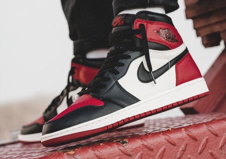 Jordan 1 bred toe best sale release date