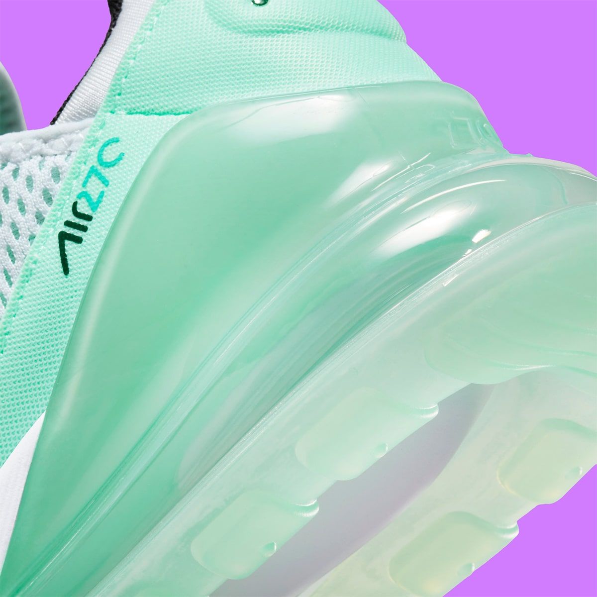 Air max 270 on sale white and mint green