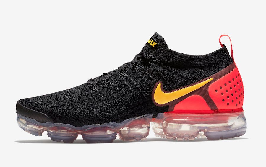 nike black and orange vapormax