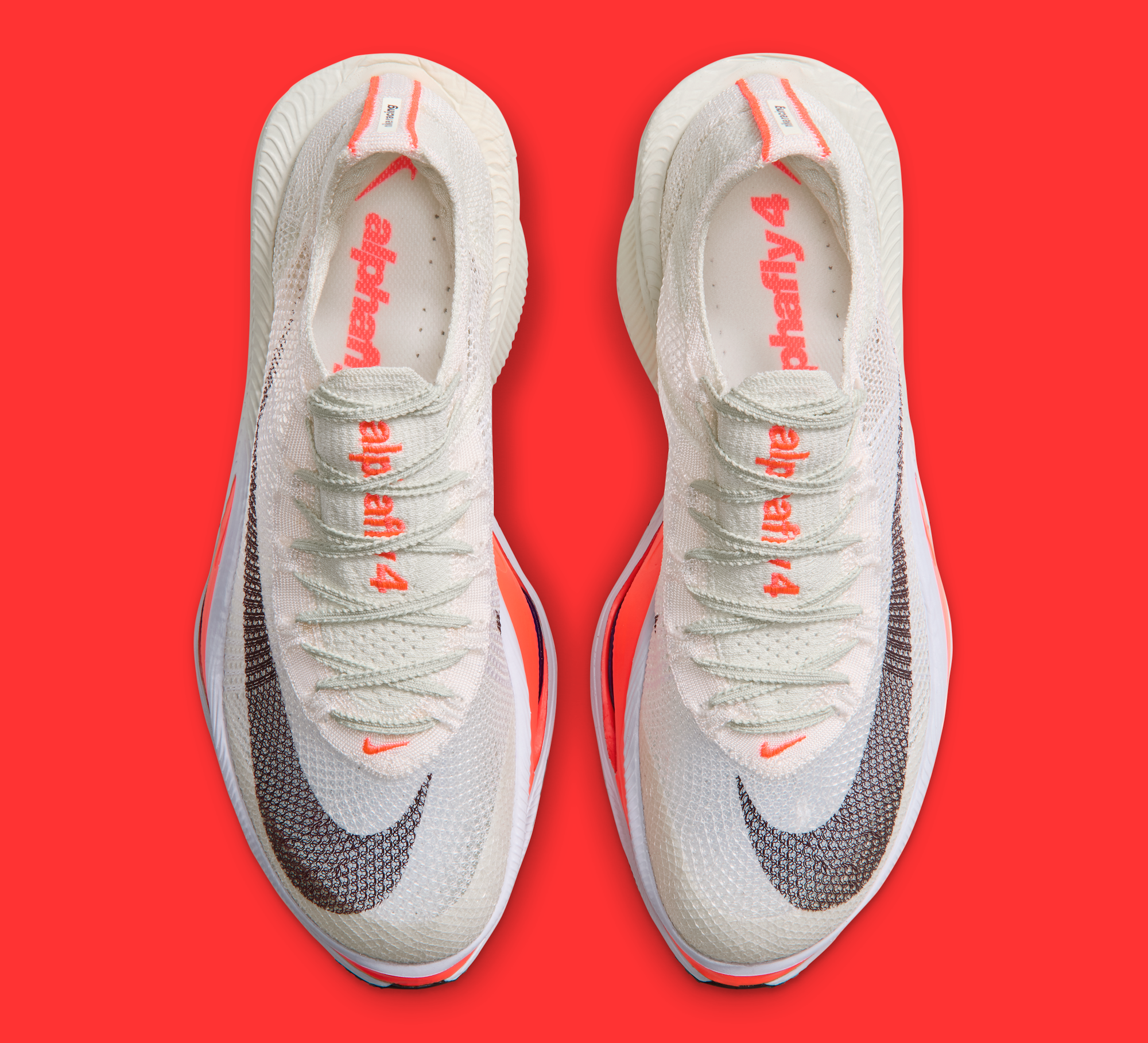 Men's Nike Alphafly 4 "Sea Glass/Laser Crimson" (SKU: IU4686-002). Photo via Nike.