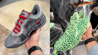 LeBron 24 & G.T Cut 4 "Halloween," part of Nike Basketball's Halloween 2026 collection.