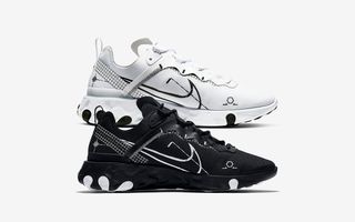Black and White Nike React Element 55 Schematics Available Now!