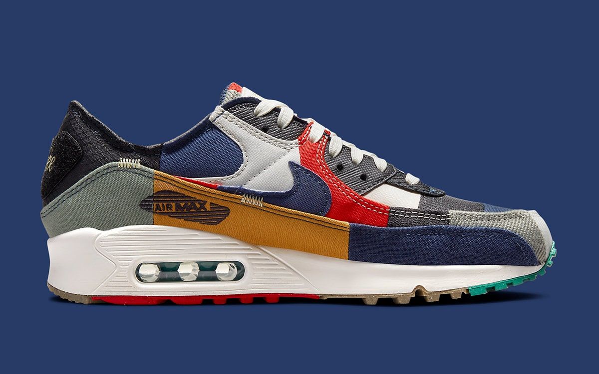 The nike air max 90 releases in a vintage friendly blue clearance and