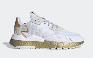 adidas nite jogger wmns white gold boost fv4138 release date info