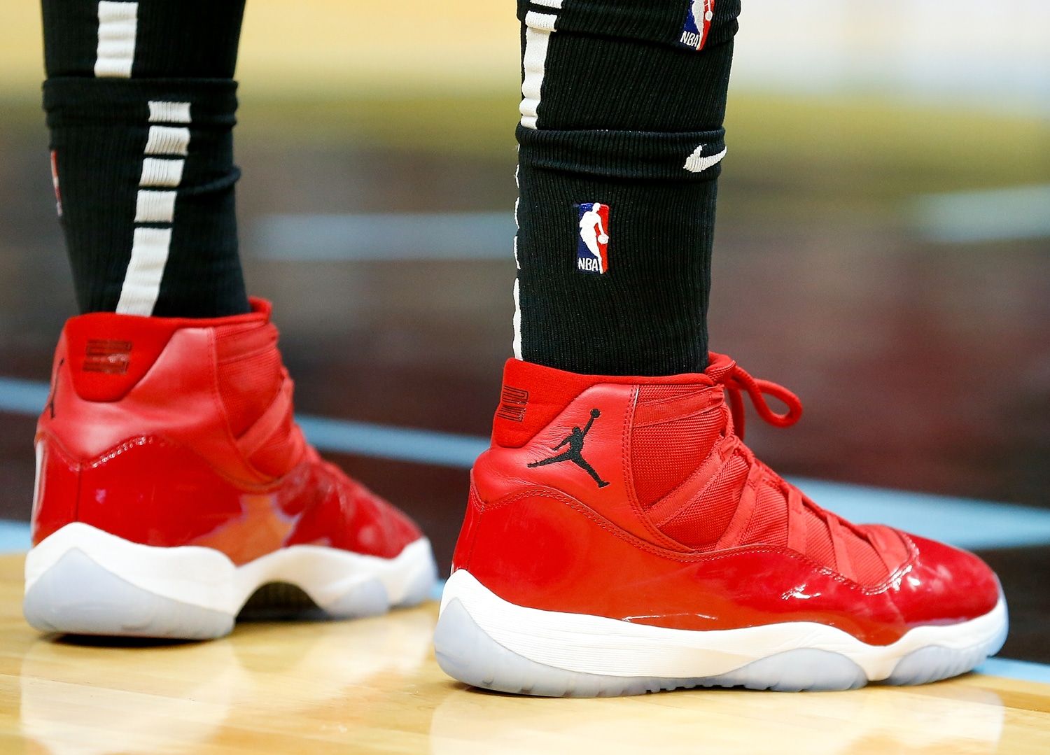 Hassan Whiteside Air Jordan 11 Gym Red