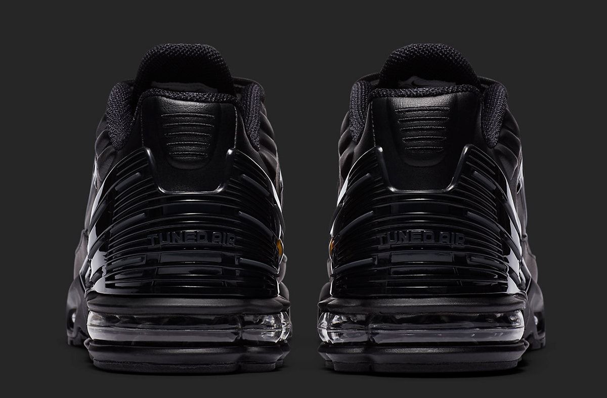 Nike Air Max Plus 3 Triple Black Turns Up in Leather House of