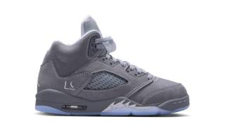 Big Kids' Air Jordan 5 "Wolf Grey"