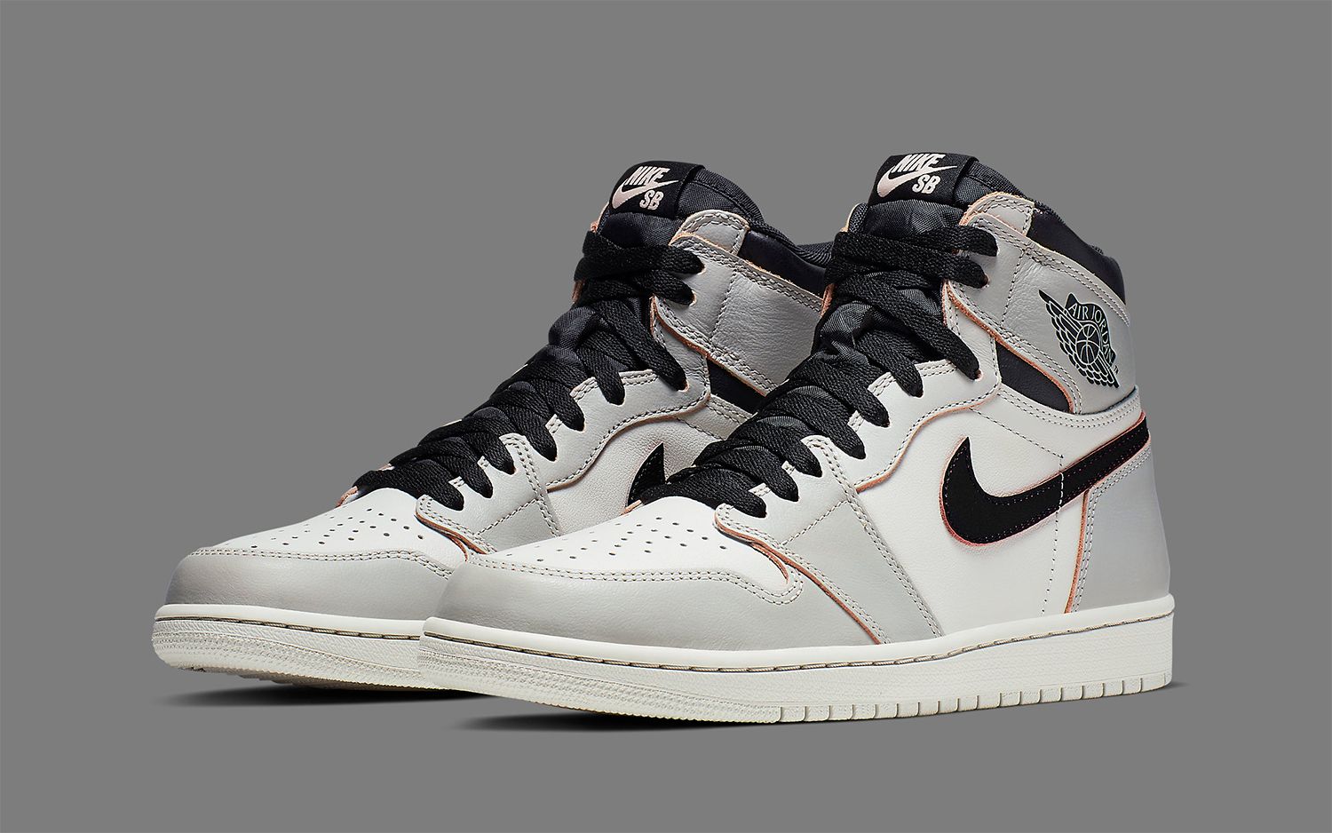 Official Looks at the Light Bone Nike SB x Air Jordan 1 High House of Heat