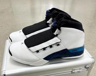 Placeholder for the Air Jordan 17 "College Blue" (Wizards Home) 2027 retro.