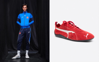 【BALENCIAGA】PUMA Ultrasoft Speedcat スニーカー Balenciaga Reimagines the PUMA Speedcat with Distressed
