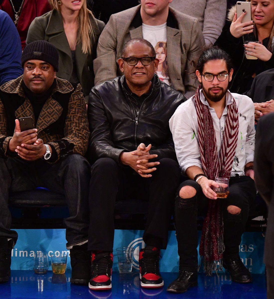 Forest Whittaker Air Jordan 1 "Bred