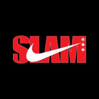 SLAM x Nike logo lockup.