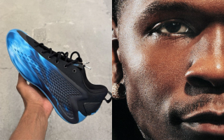 CLOT's Adidas Anthony Edwards 1 "Blue Fame" collab promoting the Believe That. Basketball Tour in China.