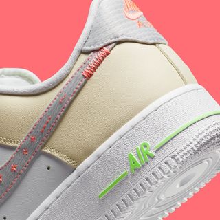 Nike Air Force 1 Low White/Neon Stitch FB1853-111