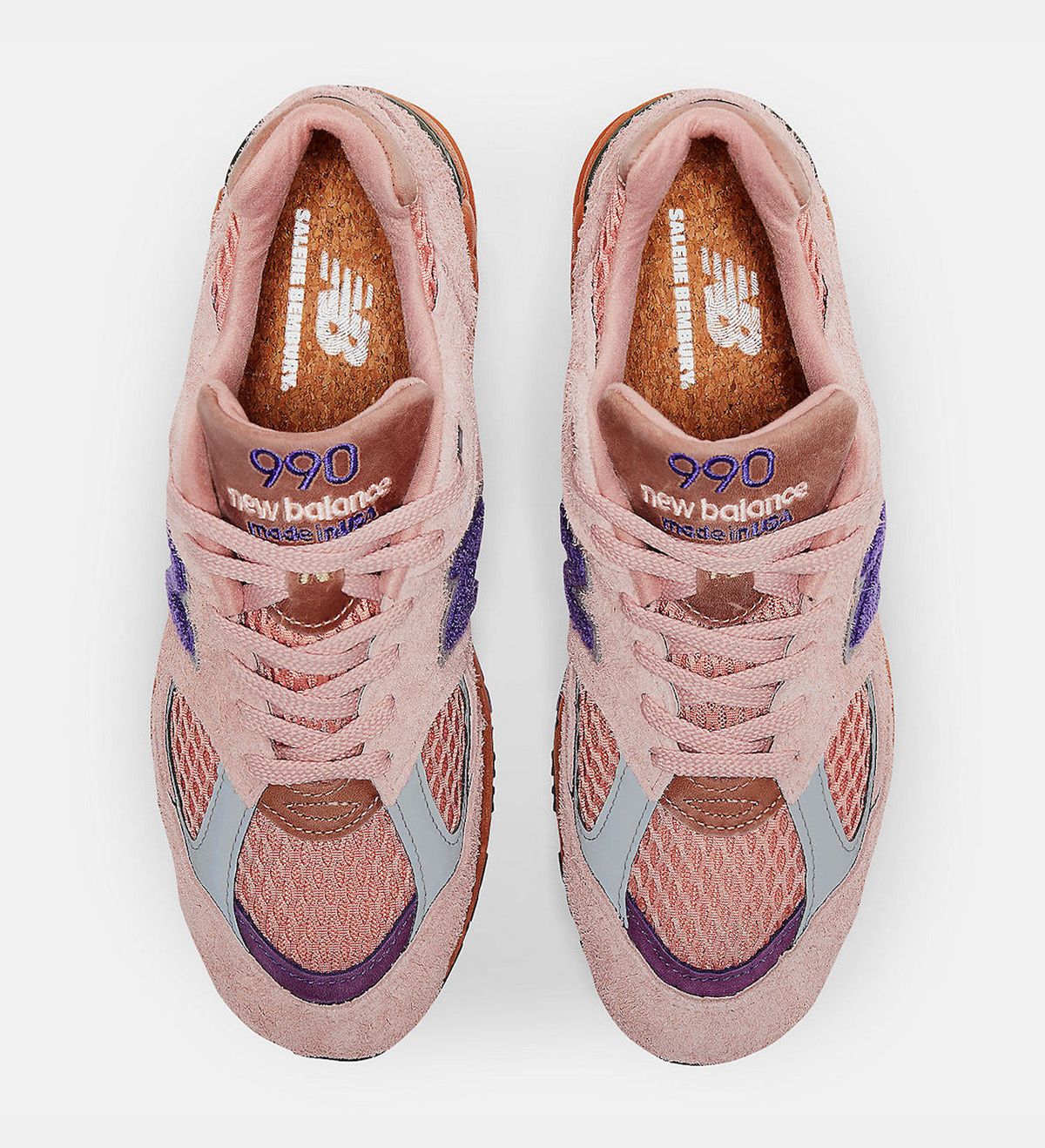 New balance 990v2 on sale pink