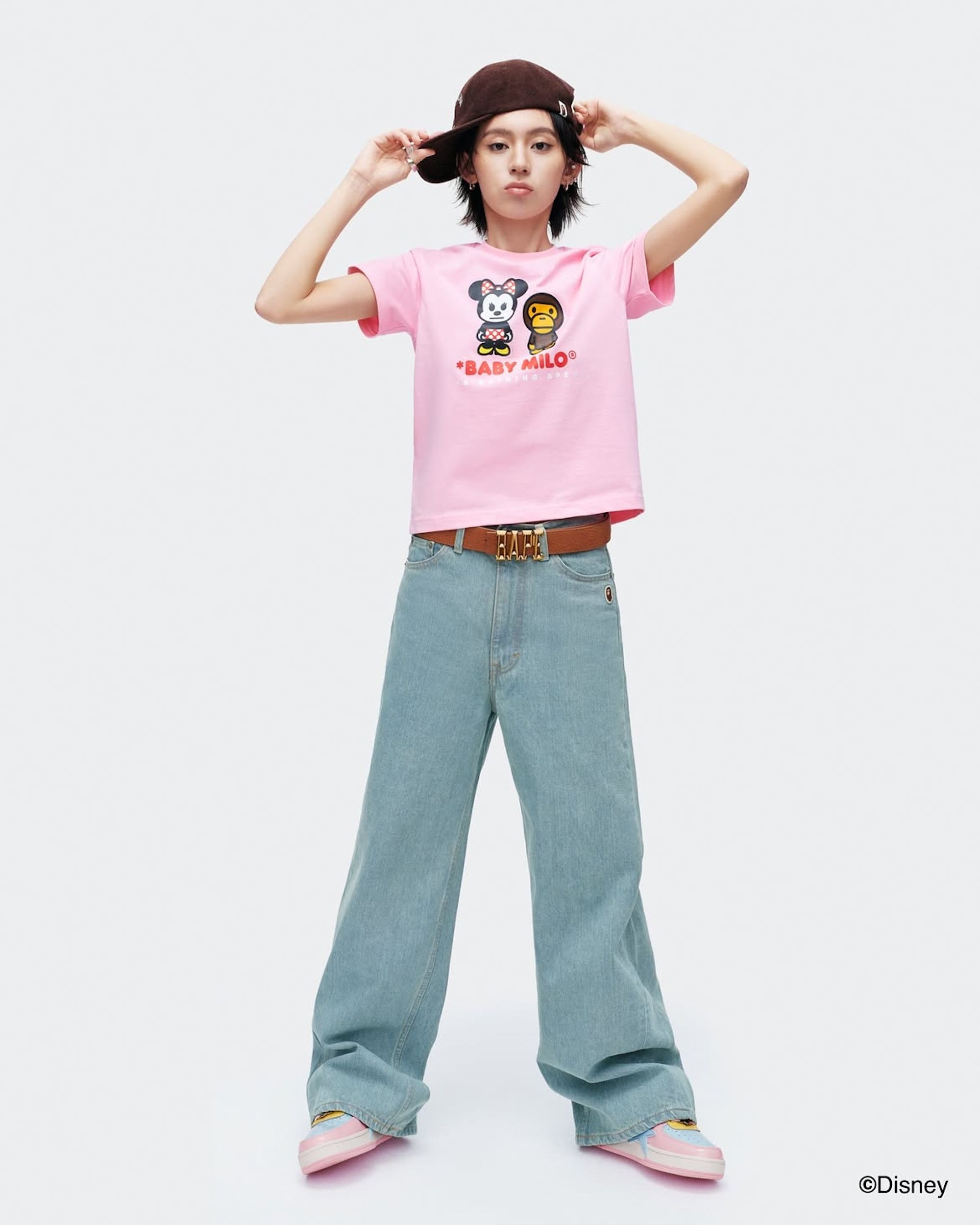 Disney's Mickey & Friends x A BATHING APE®︎. Photo via A BATHING APE®︎.