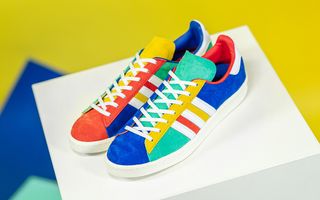 Available Now // adidas toddlers Campus 80s “Multi-Color”